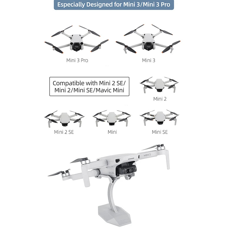 Desktop Display Stand for DJI Mini 3 Pro / Mini 3 / Mini 2 / Mini 2 SE / Mavic Mini / Mini SE Drone UAV Display Rack Ornament