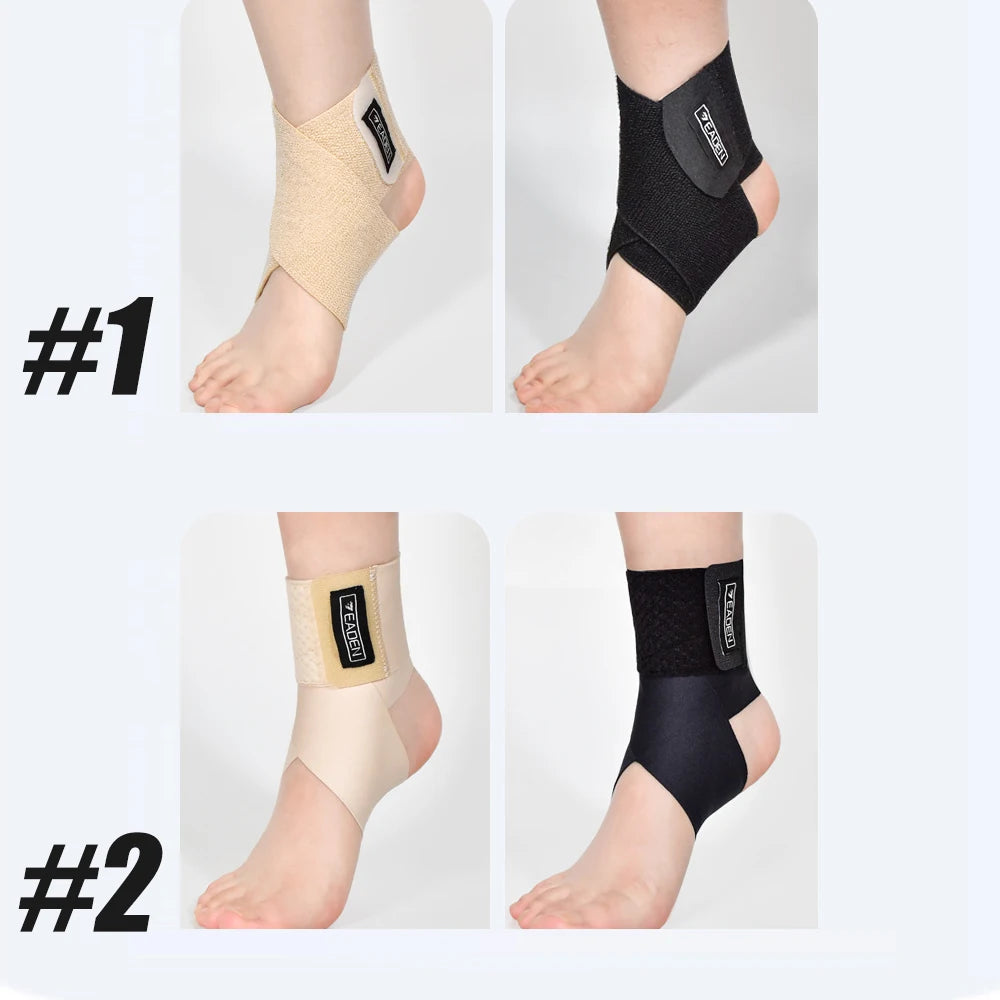 1Pcs Ankle Brace for Men & Women, Orthopedic Brace - Adjustable Compression Wrap, Ankle Sleeve for Plantar Fasciitis ,Breathable