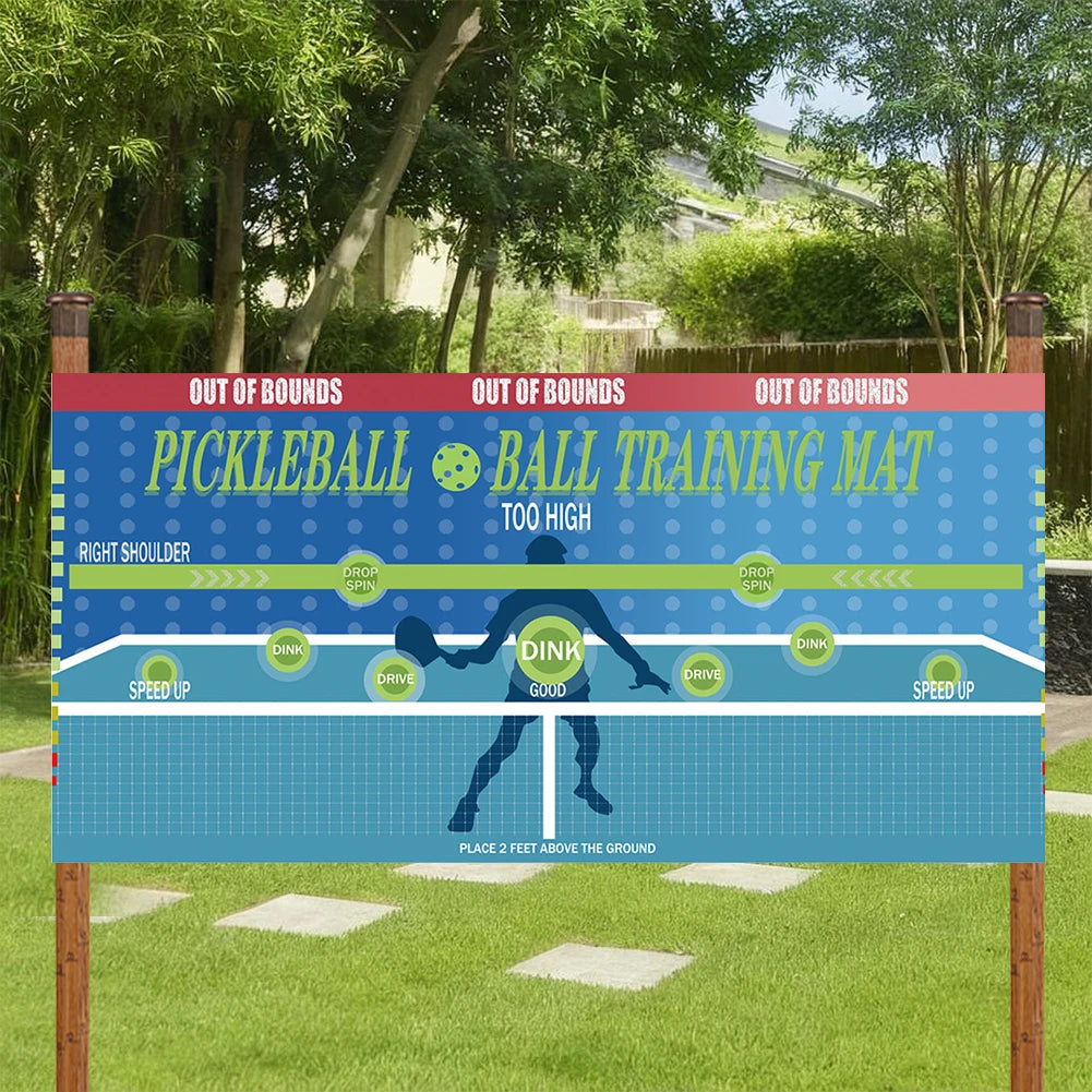 Pickleball Practice Board Pickleball Dink Wall Pad Pickleball Training Dink Pad for Outdoor & Indoor Court Use