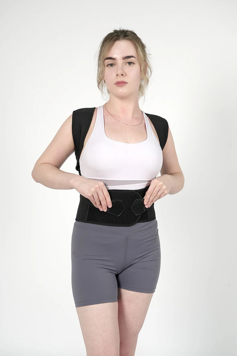 Posture Corrector for Women and Men, Adjustable Shoulder Posture Brace, Back Straightener Posture, Used for Middle Upper Spine