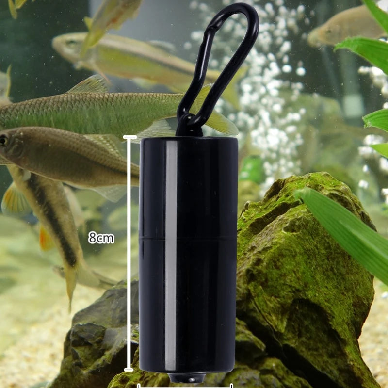 Aquarium Oxygen Air Pump USB Small Oxygenator for Fish Tank Silent Air Compressor Mini Aerator Portable Fish Tank Accessories