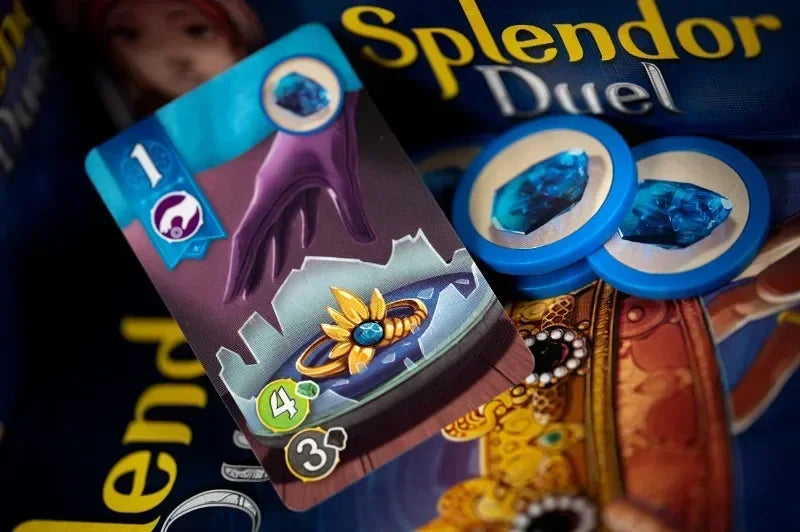 Splendor Duel Board Game Strategy Game for Kids and Adults Fun Family Game Night Entertainment Party Game for Family Collection