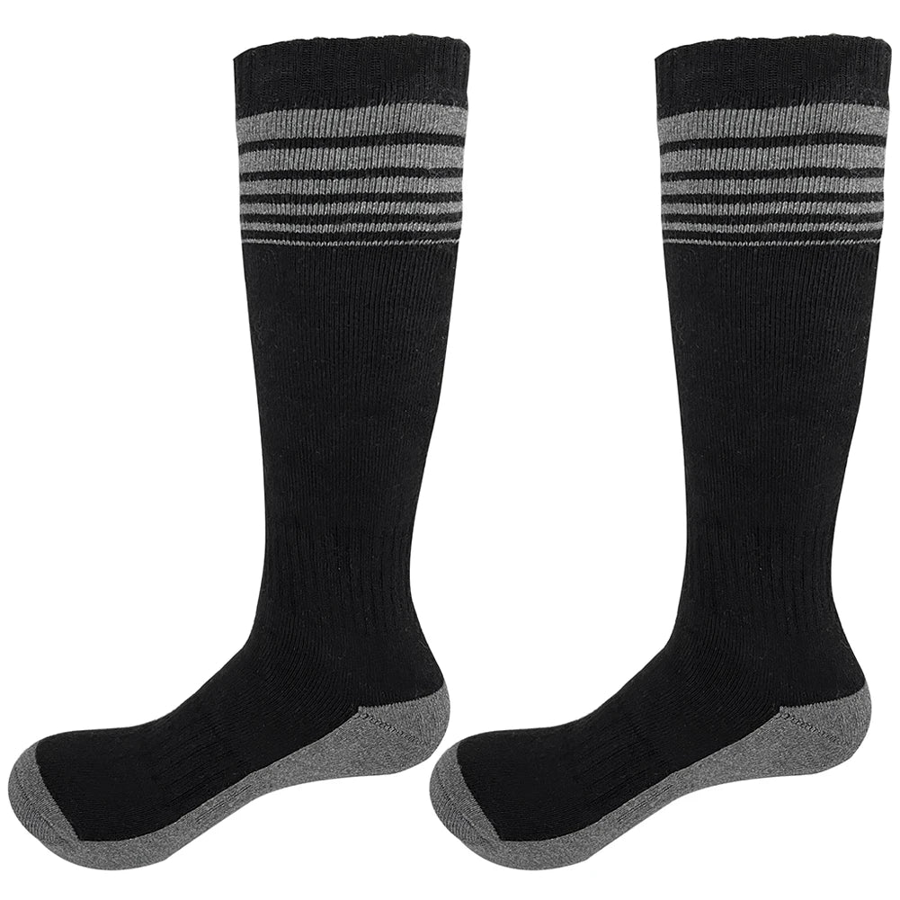 Battery Electric Heated Socks For Men WomenWinter Warm Outdoor Sports Rechargeable Thermal Socks Foot for Outdoor Sports Skiing