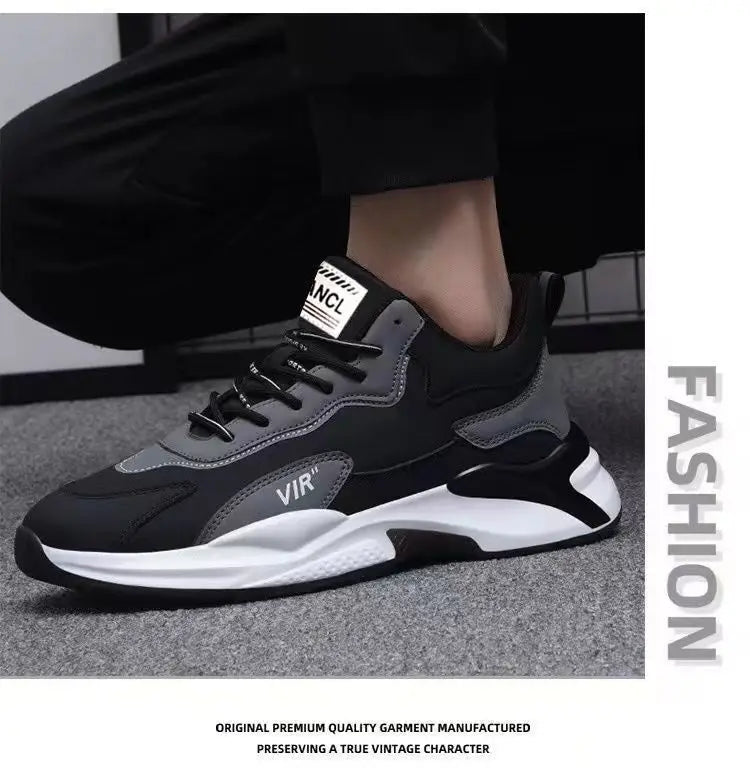 2023 New Men's Shoes All-Match Mesh Casual Shoes Deodorant Soft Bottom Shoes Spring and Autumn Breathable Sneaker Men's Shoes