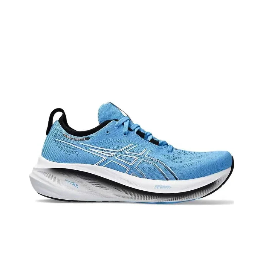 Asics Nimbus 26  Men Running Shoes Cushion Stability Asics Sports Shoes Unisex