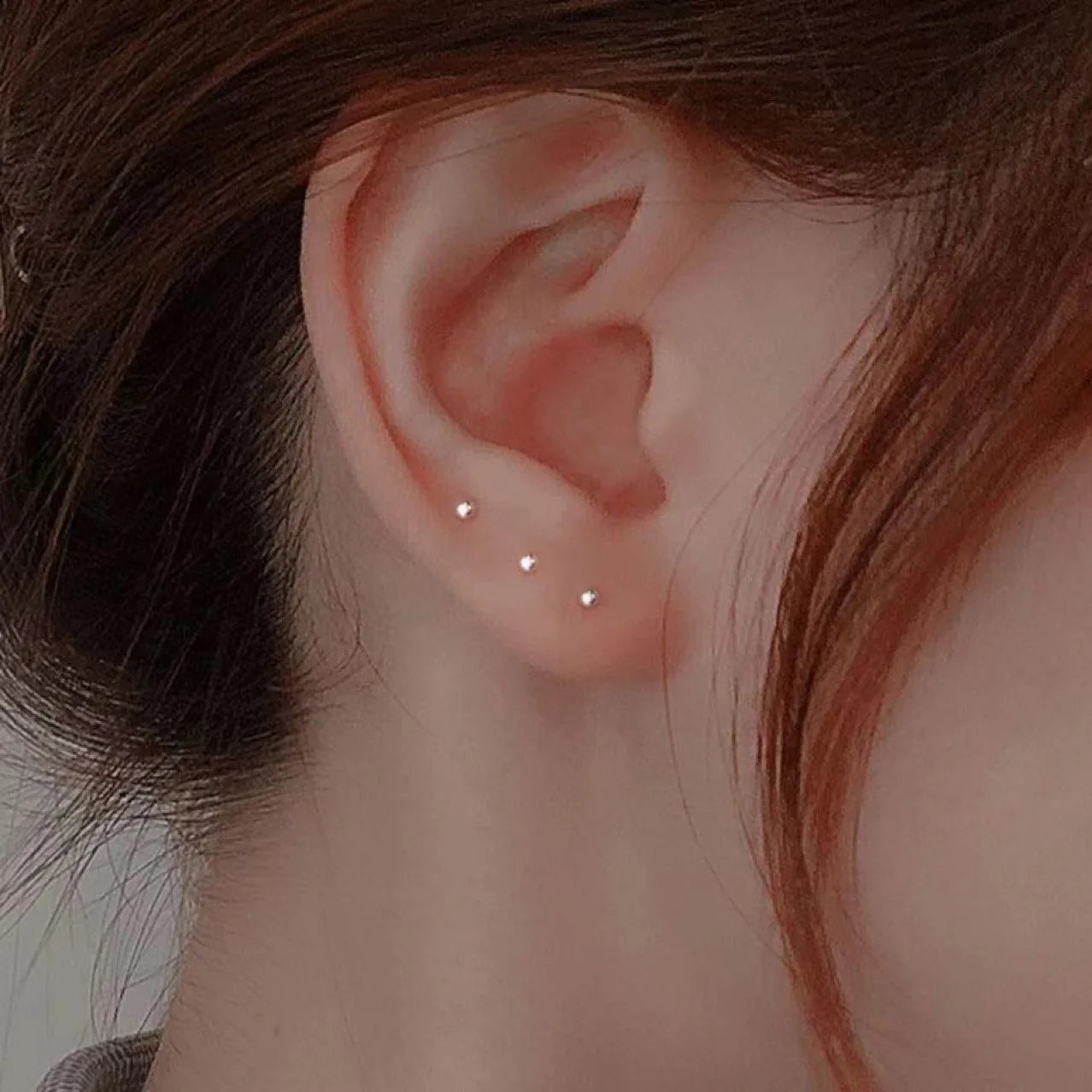 2022 New Small Ball Earrings Female Trendy Simple and Cute Sleeping Without Wearing Teen Ear Pierced Jewelry for Women