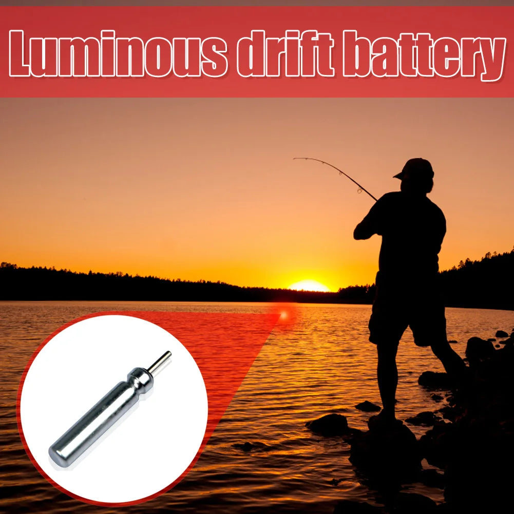 5/200PCS Luminous Electric Battery CR311 CR316 CR322 CR425 CR435 Fishing Floats Lithium Pin Battery Tackles Night Fishing Float