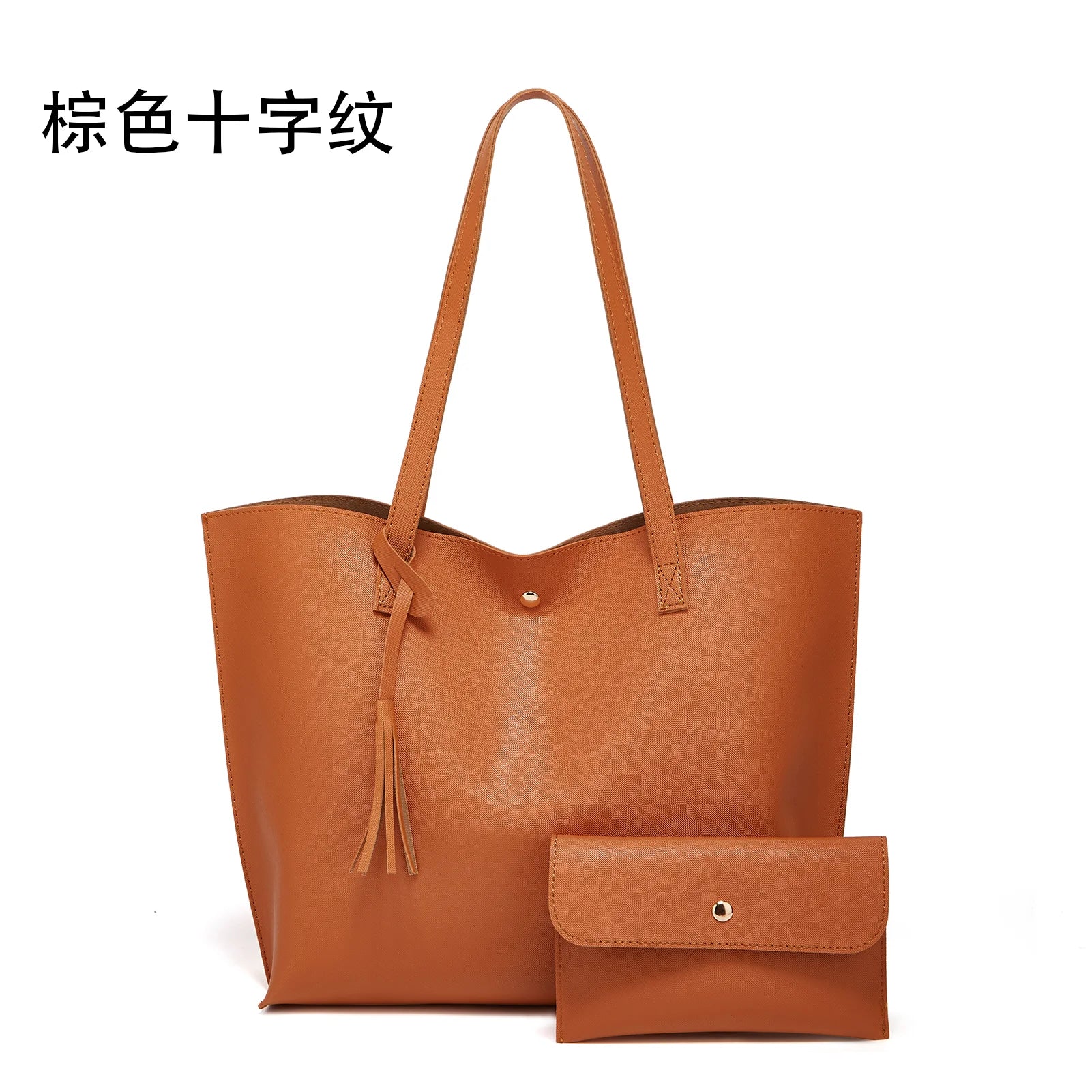 High-capacity ladies business tote bag new fashion handbag cross-border trend ladies shoulder bag large document bag