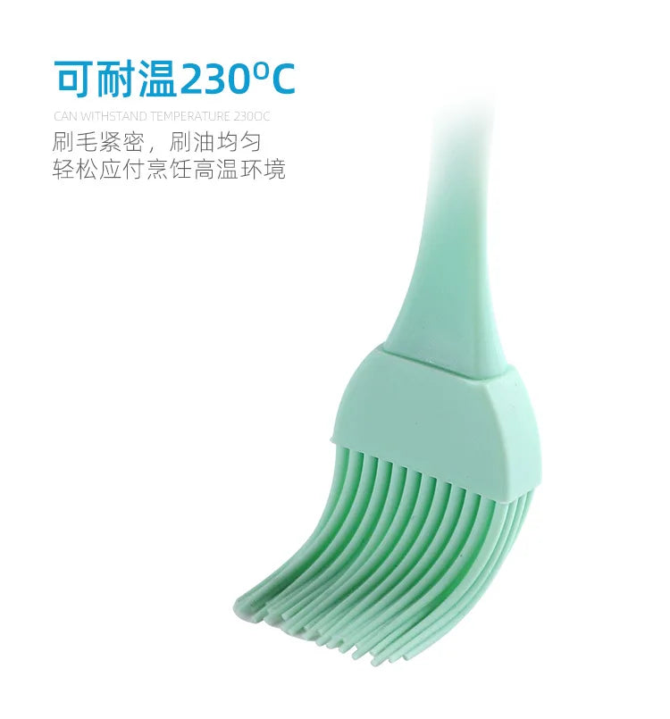 1PCS Silicone BBQ Oil Brush Cake Baking Brush Home DIY Silicone Tools Brush Cooking Basting Brush Silicon Kitchen Barbecue Brush