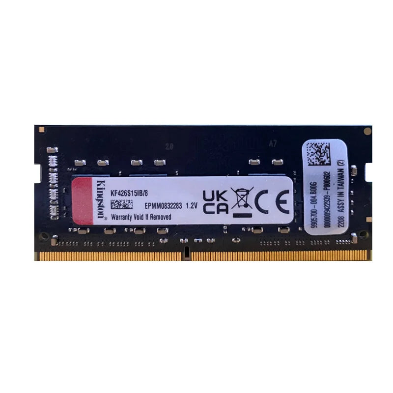 Kingston FURY Impact DDR4 RAM 32 16 8GB 3200MHz 2400 2666MHz SODIMM Memory 260Pin SODIMM PC4-19200 21300 25600 DDR4 Notebook RAM