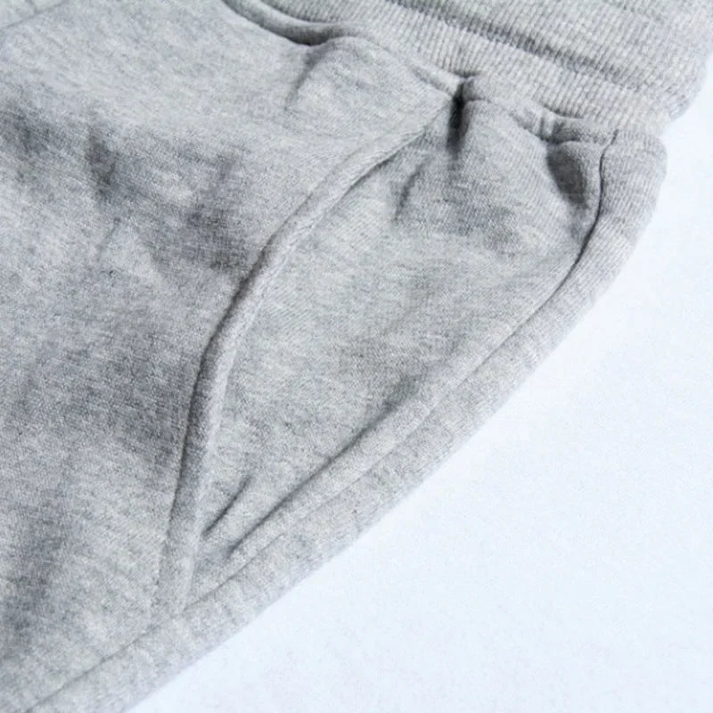 Autumn Winter Men Women Jogging Sweatpants Running Trousers Fleece Streetwear Sport Oversized Jogger Sweat Pants 2025 Clothing