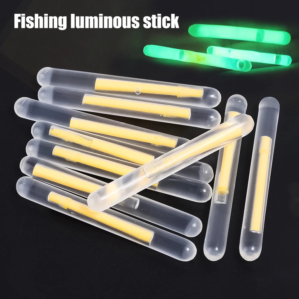 50/100PCS Firefly Fluorescent Rod Light Fishing Floating Rod Light Dark Luminous Rod Outdoor Fishing Fluorescent Rod Light