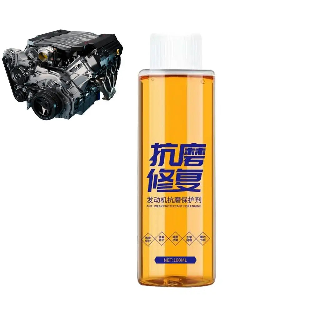 Anti-Wear Engine Oil 100ml Noise Reduction Protective Auto Engine Oil Cooling Formula Vehicle Care Supplies For Sedans Most Cars