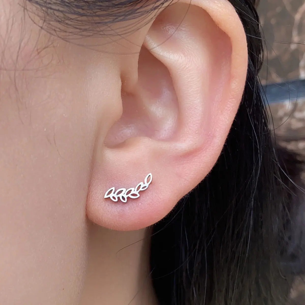 Stainless Steel Earrings Small Cute Butterfly Star Moon Heart Stud Earrings Set Punk Piercing Earing Women's Minimalist Jewelry