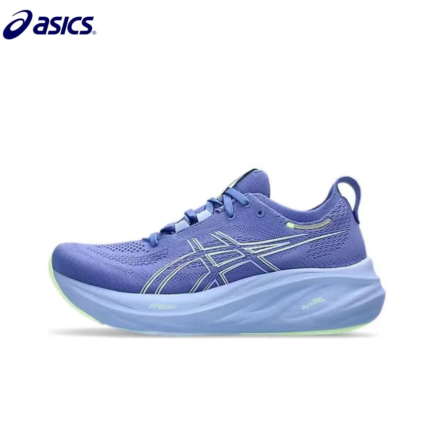 Asics Nimbus 26 Women Running Shoes Tenis Original Cushion Nimbus 26 Women Sneaker Breathable Sport Pink