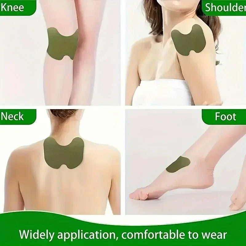 50pcs Neck, Shoulder and Knee Patch, Acupuncture Patch, Heat Patch, Long-lasting Warm Knee Patch Outdoor Sports Safety Pads