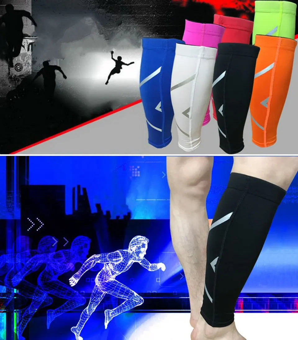 1Pcs Calf Compression Sleeves For Men And Women - Leg Compression Sleeve - Calf Brace For Running, Cycling, Travel