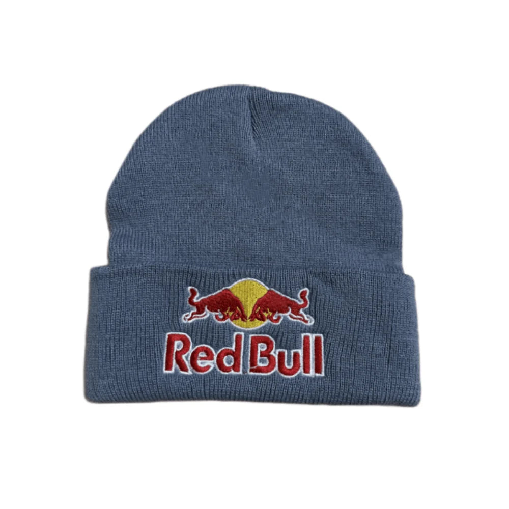 New Fashion 6 colors Red Bull High Quality Knitted Hat for Women and Men Casual Beanie Hat Cap Winter Soft Warm Caps Unisex