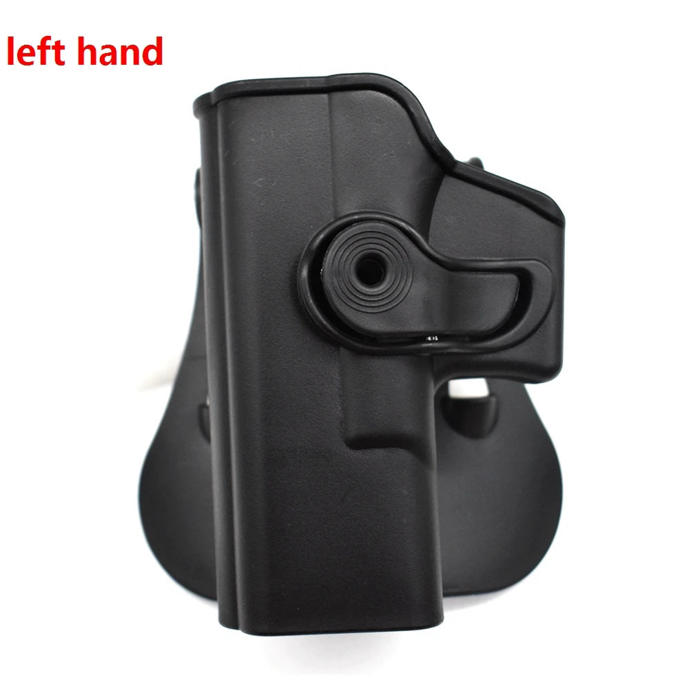 Left Hand Gun Holster IMI Glock Gun Case Pistol Gun Holster for Gen 1-4 Glock 17 waist with 9mm Mag Pouch Hunting Accessories