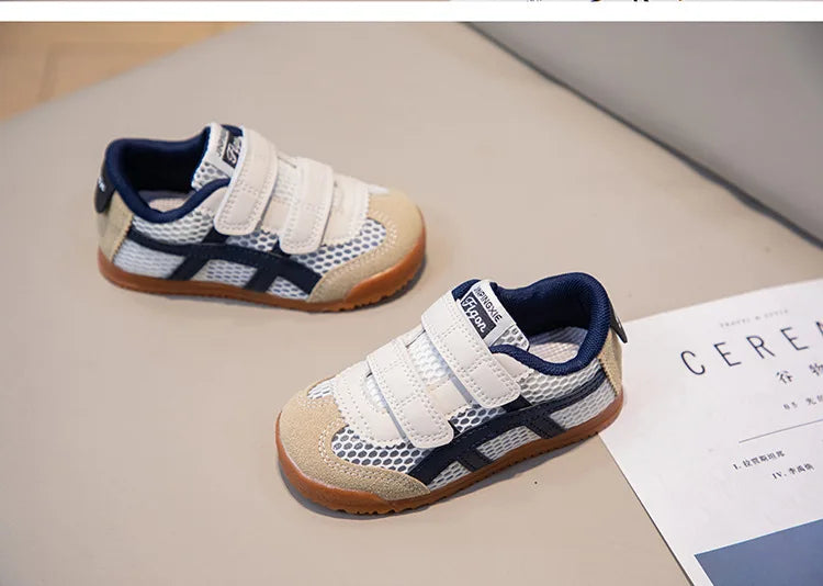 Children's Sneakers Boys Girls Soft Sole Non-slip Casual Student Running Shoes Baby Kids School Sports Shoes Warm Cotton Shoes