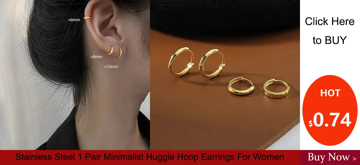 NEW IN 1 Piece Stainless Steel Mini Zircon Stud Earring Women Gold Color Helix Ear Studs Tragus Cartilage Piercing Jewelry