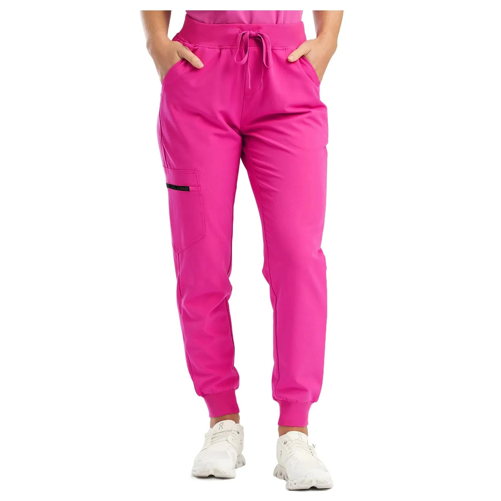 New Jogger Women Men Medical Scrub Work Bottoms Unisex Stretch Beauty Trousers Clinic Doctor Nurse Pants