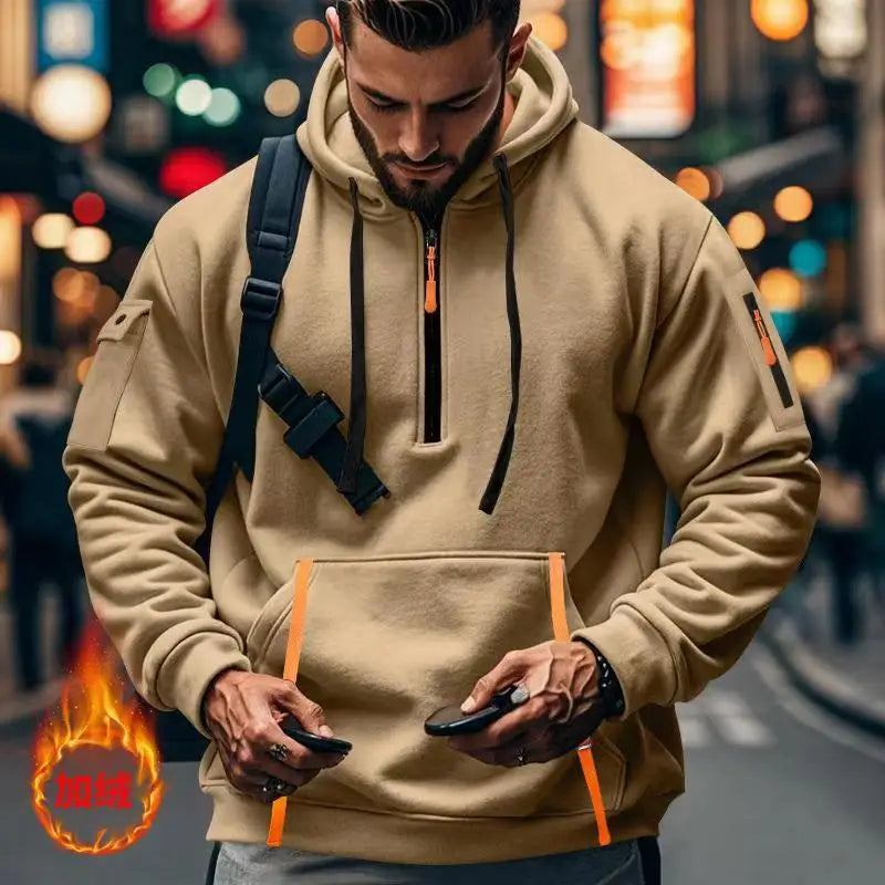 2024 Men's Sets Spring Autumn Zipper Hoodie and Pants 2 Pieces Casual Tracksuit Male Brand Running Jogging Sportswear Suit