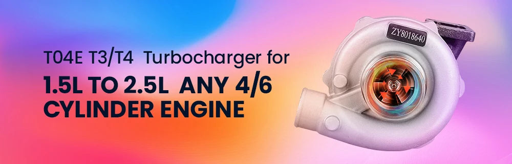 GT25 T25 T28 GT28R GT2860 GT2871 Turbocharger Universal Turbo Charger for 1.5-2.0L for All 4 Cylinder Engine up to 400BHP