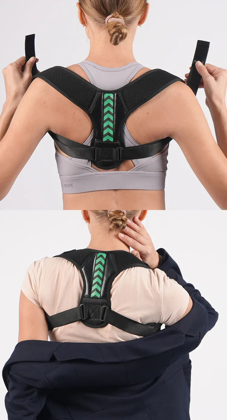 Posture Corrector For Men And Women - Adjustable Upper Back Brace For Clavicle Support | Neck, Back, Shoulder Pain Relief 1PC