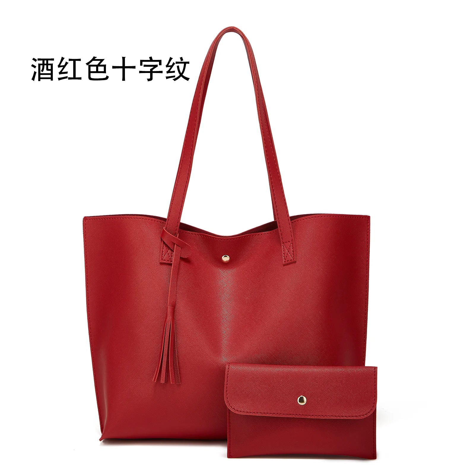 High-capacity ladies business tote bag new fashion handbag cross-border trend ladies shoulder bag large document bag