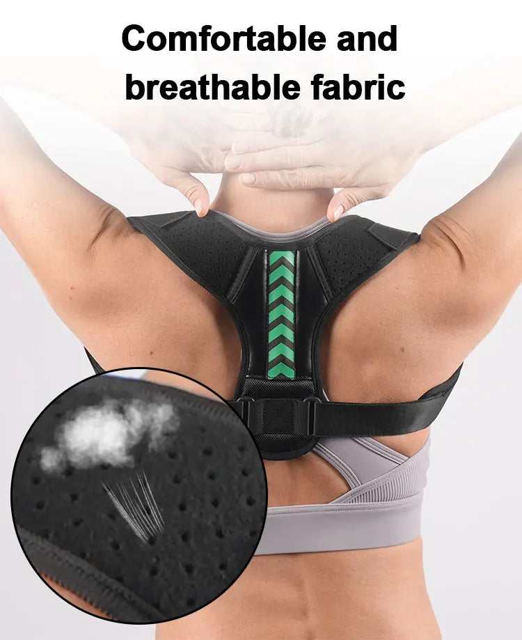 Posture Corrector For Men And Women - Adjustable Upper Back Brace For Clavicle Support | Neck, Back, Shoulder Pain Relief 1PC