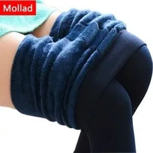 Single Piece Women's New Ultra-thick Fashionable Home Pajama Pants Floor Pants Comfortable and Warm Winter 180g Fleece Leggings