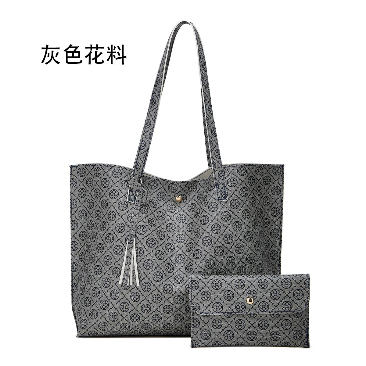 High-capacity ladies business tote bag new fashion handbag cross-border trend ladies shoulder bag large document bag