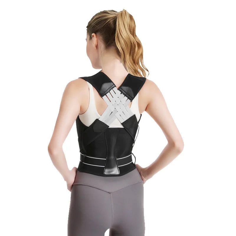 Shoulder and back posture correction with camel straps, adult body shape correction, male and female back support