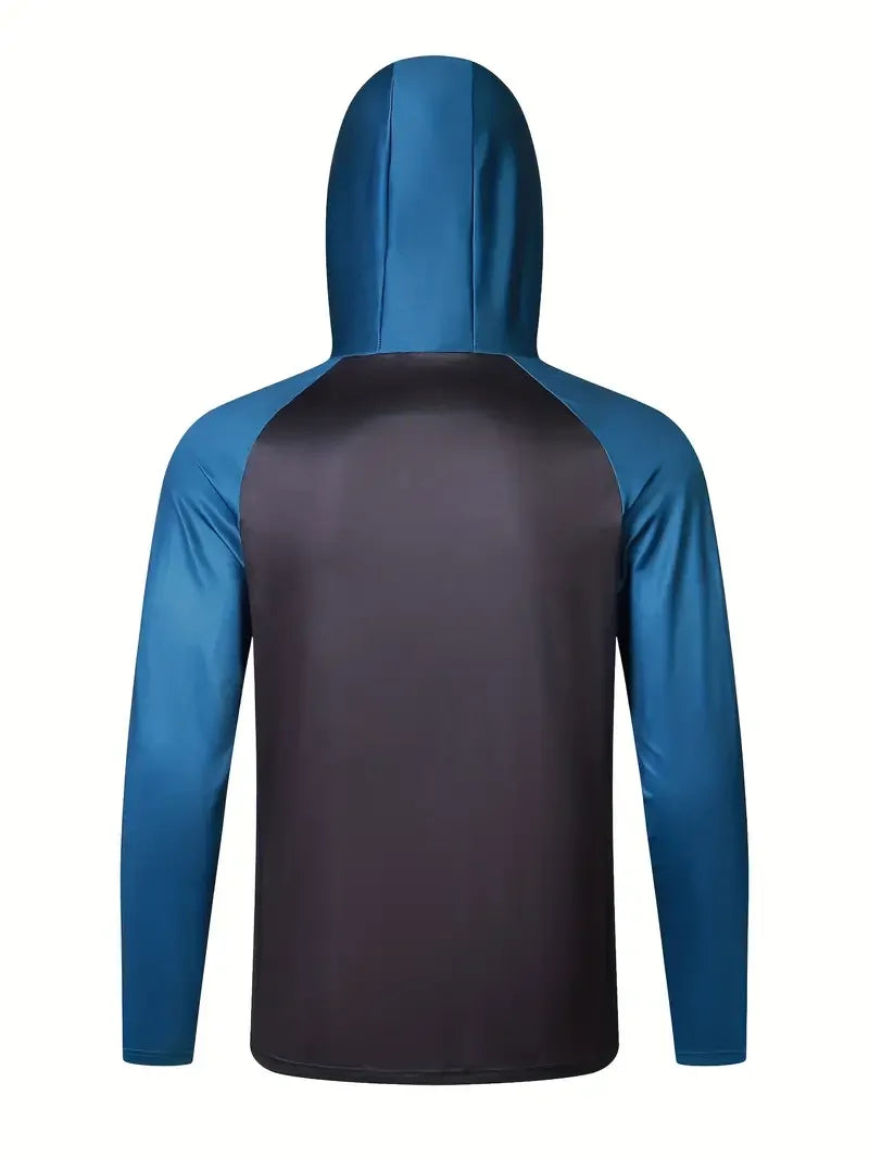 Fishing Hoodie Shirts with Mask Men Long Sleeve Sweatshirt Uv Protection  Moisture Wicking Fishing Clothing