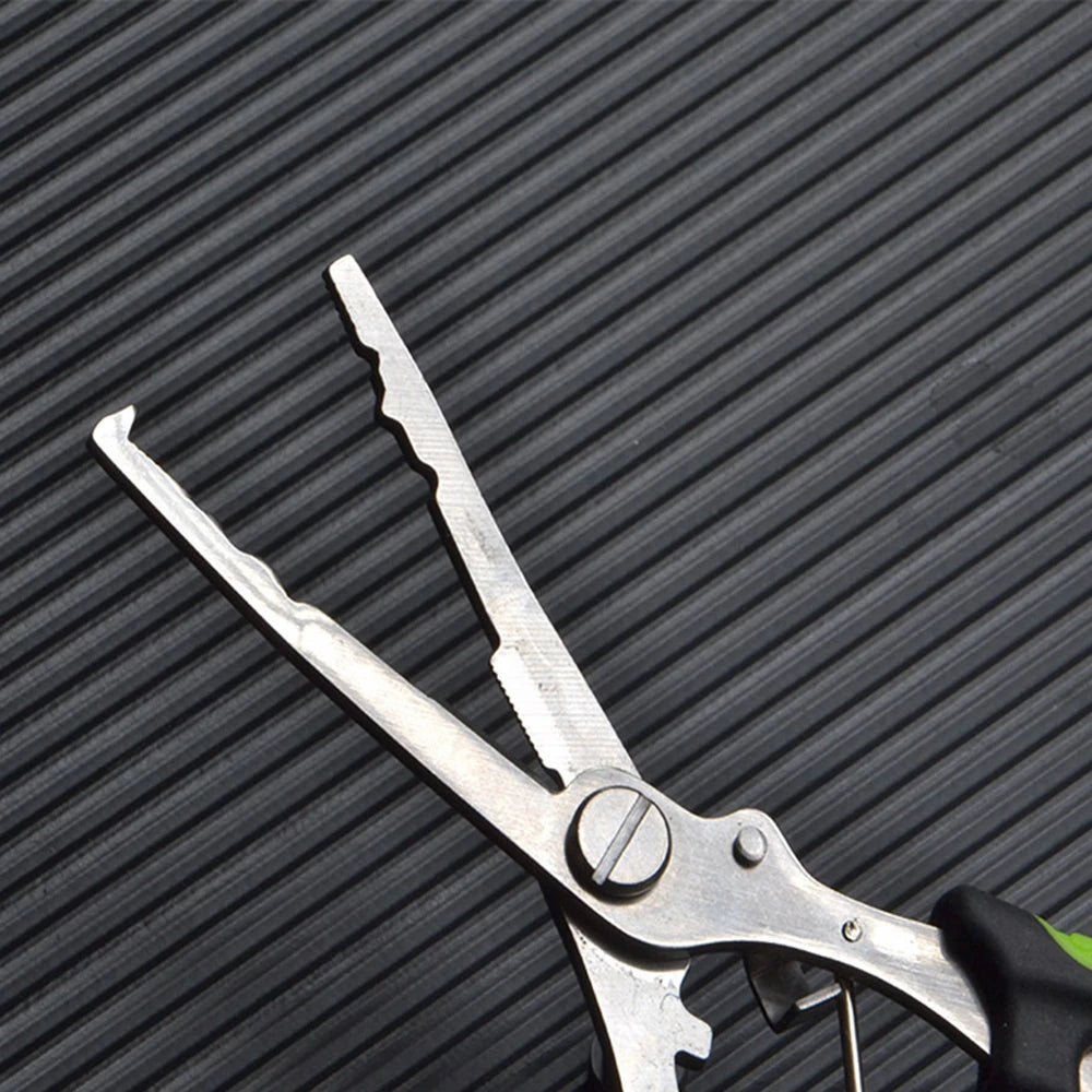 Fish Pliers Ergonomics Anti-slip High-strength Multifunctional Cut Fishing Line Fishing Tied Hooks Pliers Angling Equipment 