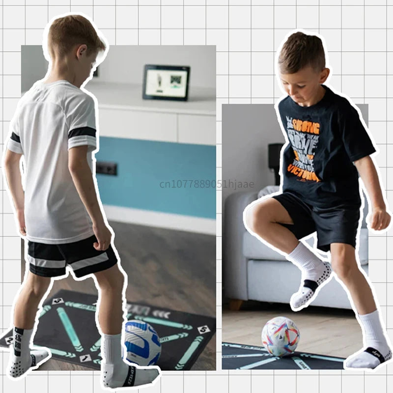 90cm Football Training Mat Durable Non Slip Foldable Kids Adults Dribble Training Mat Football Training Indoor Ourdoor Equipment