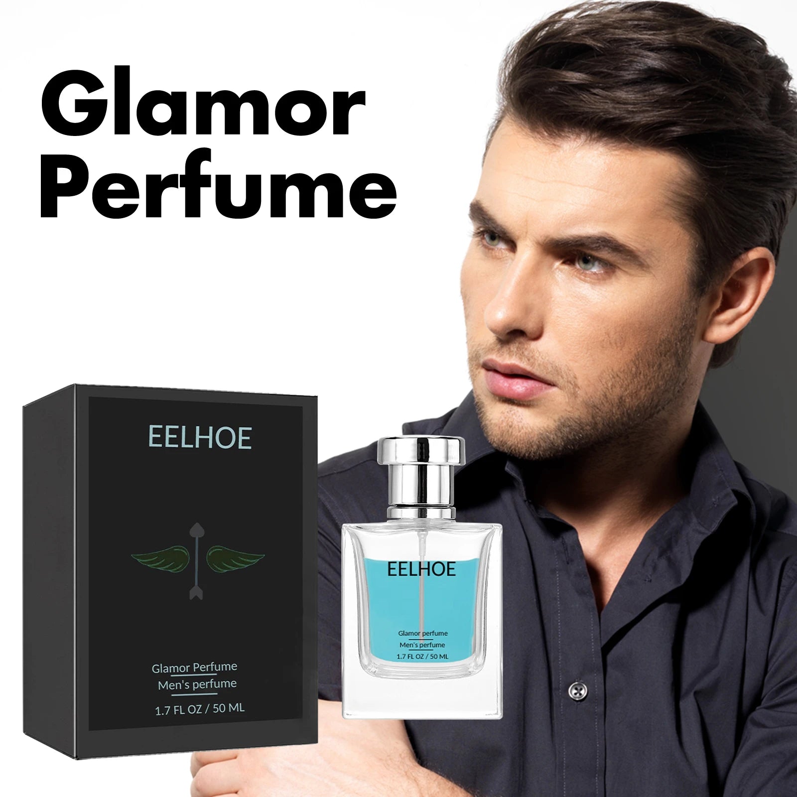 EELHOE Pheromone Perfume Spray Fresh Long Lasting Portable Charming Perfume Natural Mild Fragrance Easy to Carry 1.7 OZ