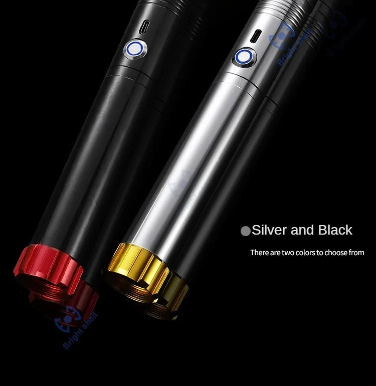 RGB Metal Lightsaber Laser Sword Toys Light Saber 15Color Change Kids Soundfonts Force FX FOC Blaster Toys Jedi Laser Sword Gift