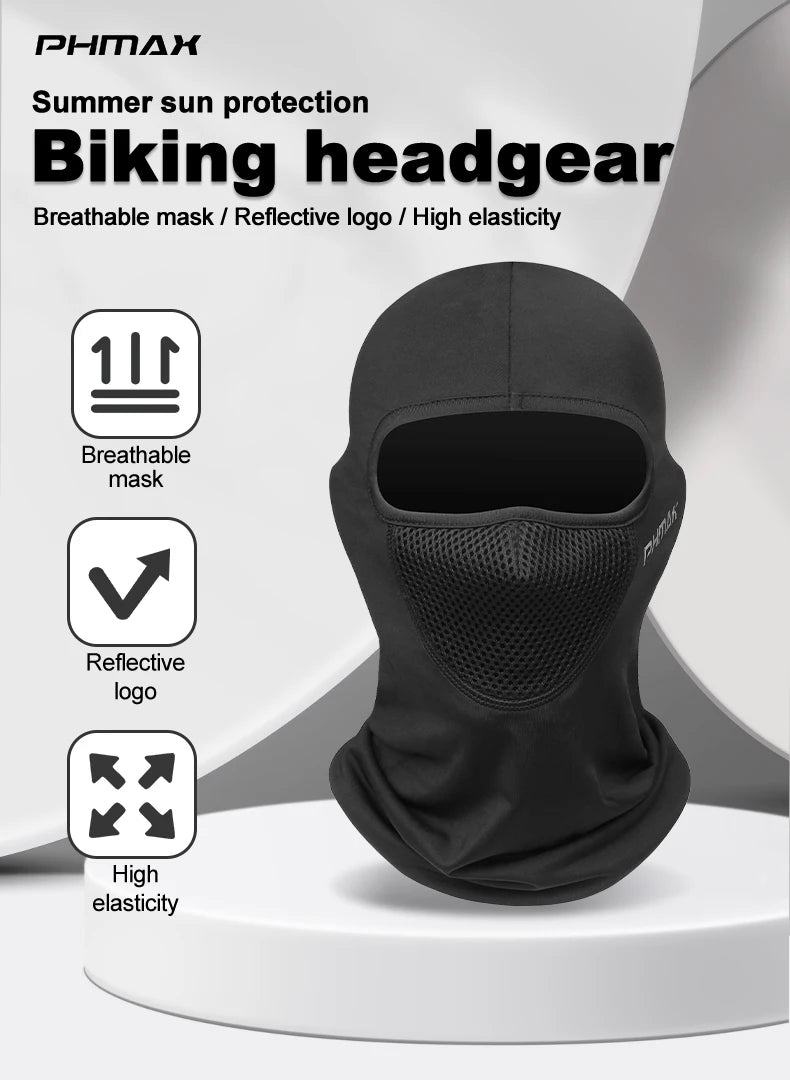 PHMAX Motorcycle Riding Mask Wind Protection And Warmth Breathable Full Face Mask Balaclava Hat Scarf Hood Moto Biker Wind Cap