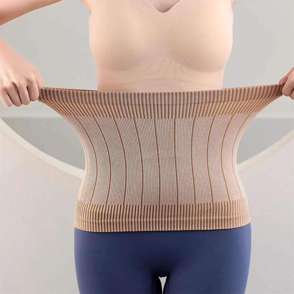 Waist Shaping Tummy Wrap Warmth Belt Postpartum Strong Slimming Tummy Band Waist Seal Body Shaping Belt Belly Reduction