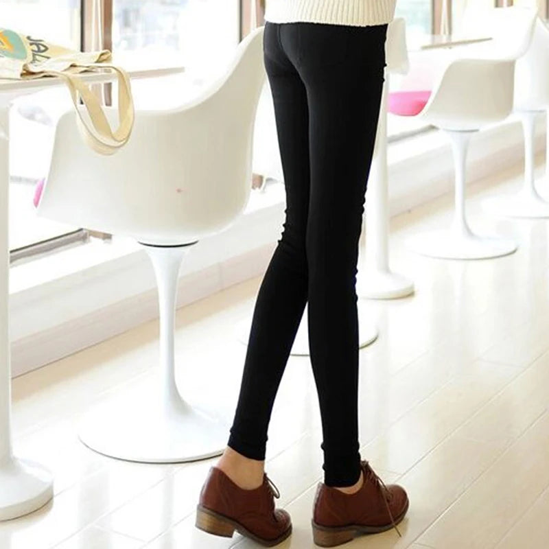 Women Ankle-Length Pants Casual Black Elastic Woman Pencil Pants Female Pantalones De Mujer  Yoga Trousers