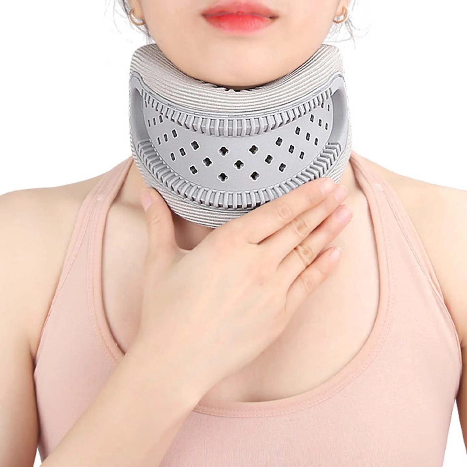 Cervical Sponge Neck Protector Stabilizes & Relieves Pressure in Spine Collar Gift for Friends Family Members