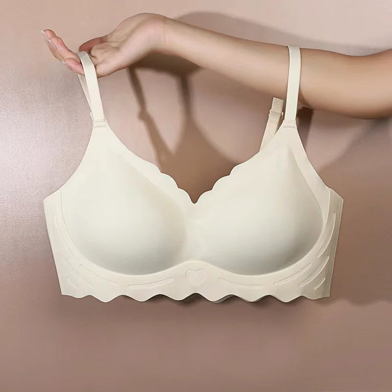 Sexy Seamless Bra Women Comfort Lingerie Sports Padded Tops Sexy Wireless Underwear Soft Bralette Support Bra Thin Intimates