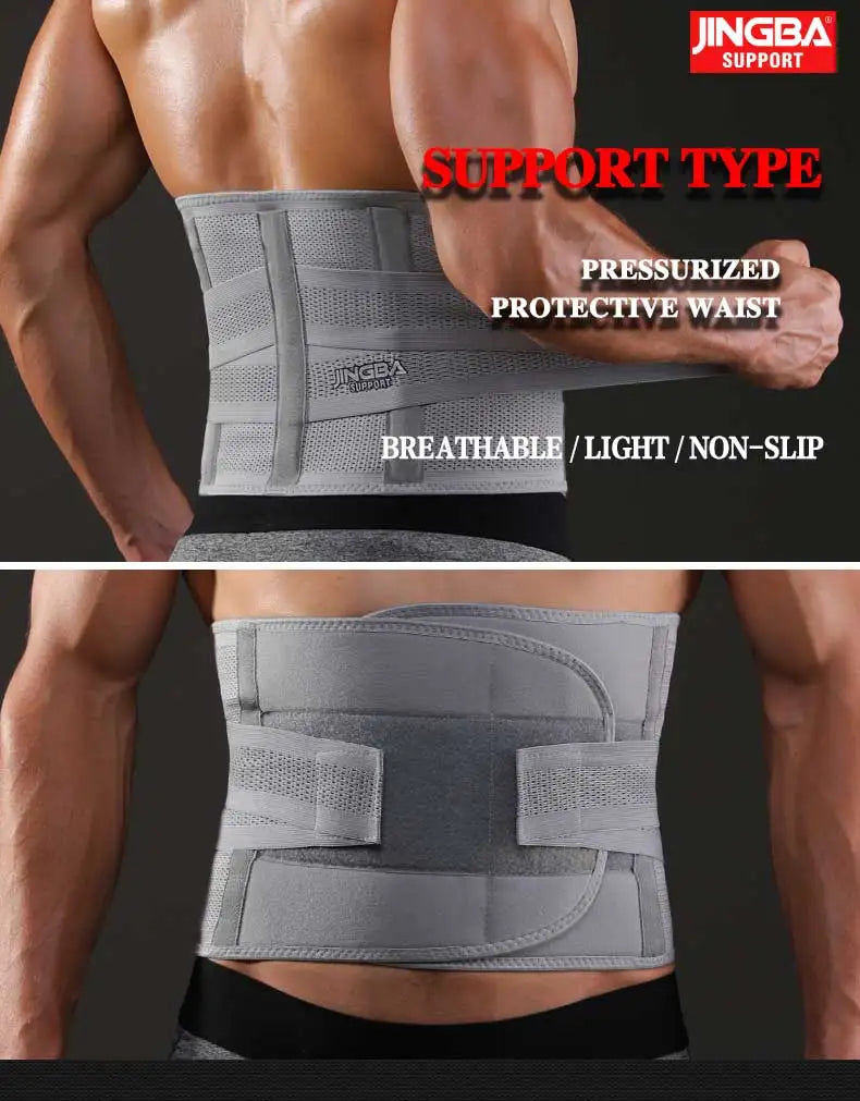 Adjustable Breathable Waist Trainer Belt, Waist Support for Men Women