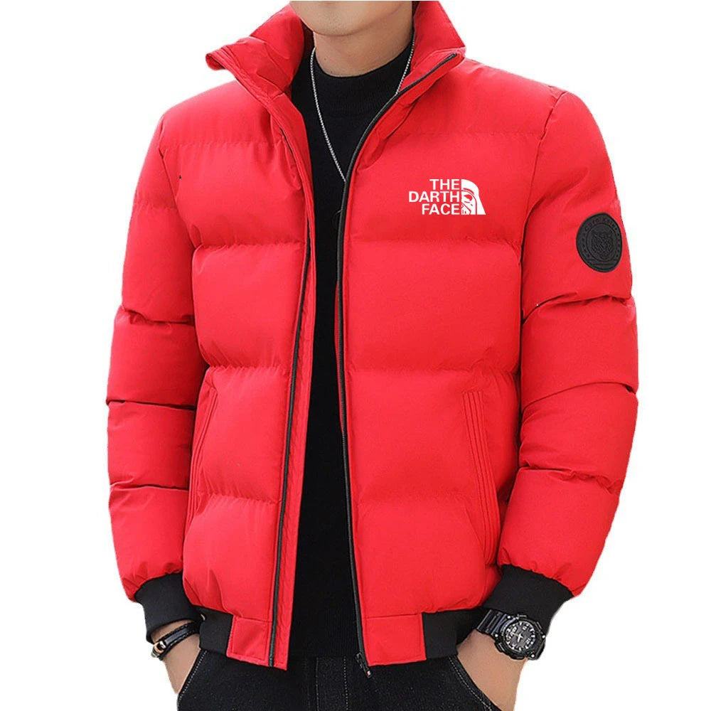 Korean Version New Stand Up Collar Men Cotton Jacket Winter Thick Warm Fashionable Short Down Cotton Jacket