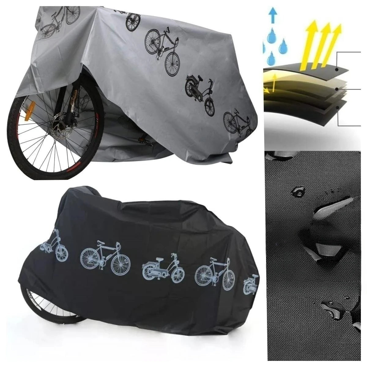 Bicycle Gear Waterproof Raincover Bike Cover Outdoor Sunshine Cover MTB Bicycle Case Cover Bike Gear Bike Accessories