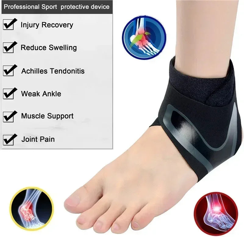 Sports Anklets Tendon Pain Relief Band Sprain Ankle Support Foot Sprain Wrap Basketball Football Athletic Sport Anklet Support