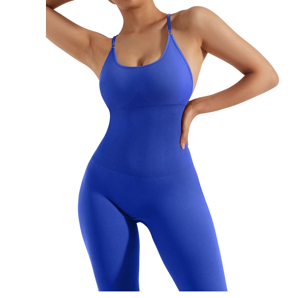 Bodysuit Women Jumpsuit Summer Romper Overalls Sportswear Fashion Streetwear Women Overalls One Piece Fitness Sports Bodysuits