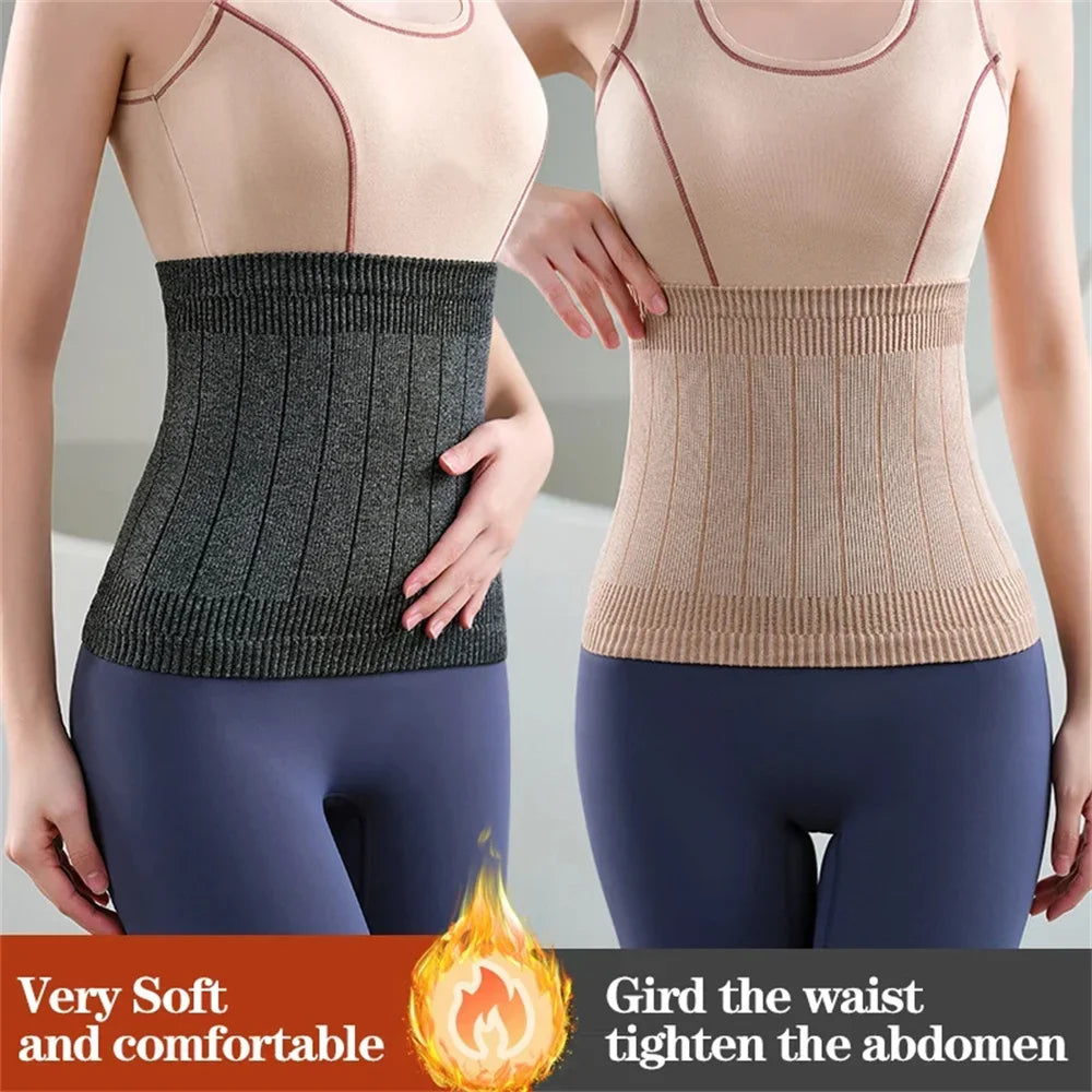 Waist Shaping Tummy Wrap Warmth Belt Postpartum Strong Slimming Tummy Band Waist Seal Body Shaping Belt Belly Reduction